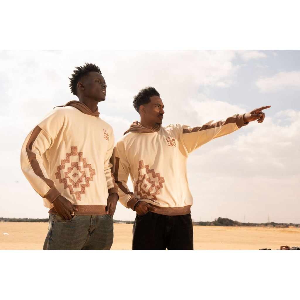 Nomad Armour – Neckline Embroidery Hoodie