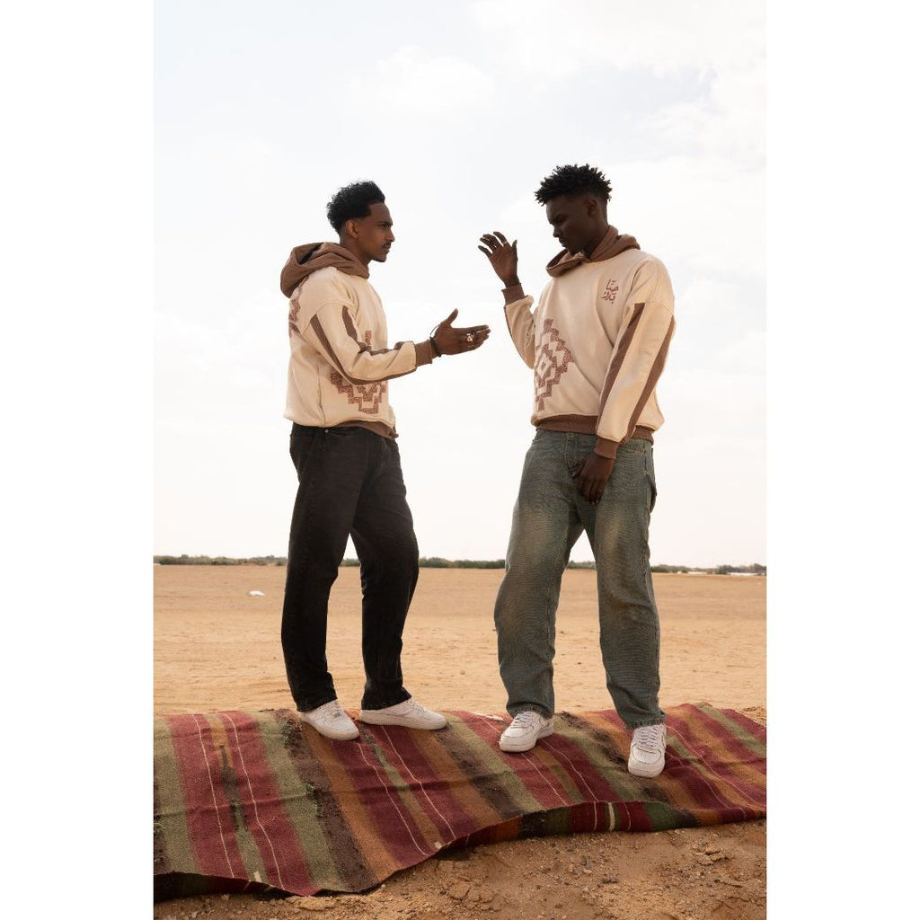 Nomad Armour – Neckline Embroidery Hoodie