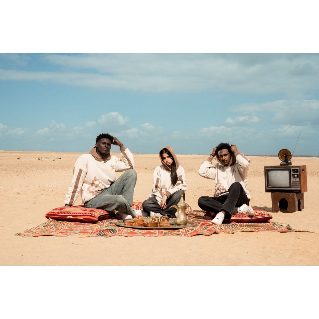 Nomad Armour – Neckline Embroidery Hoodie