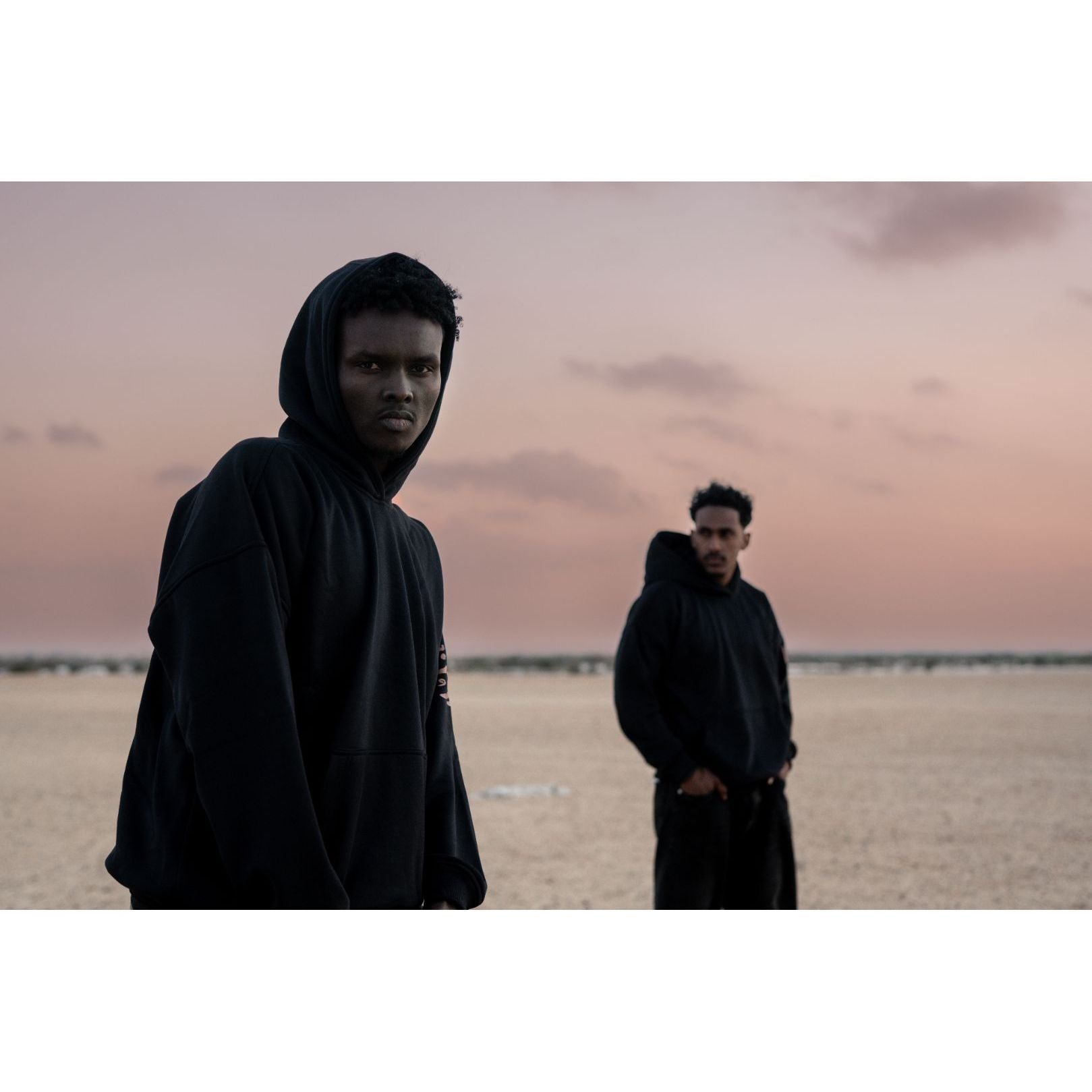 Nomad Armour-Sleeve-Cut Black Hoodie